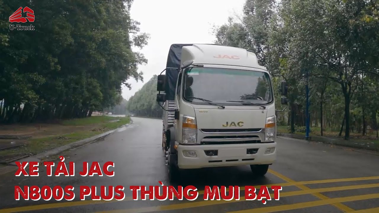 Xe tải JAC N800 Plus 4x2 Mui bạt