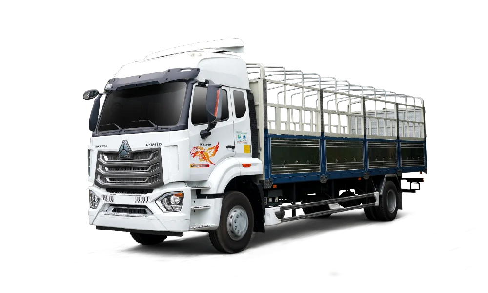xe tải Howo NX 4x2 khung mui 9m8 6 máy
