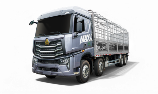 xe tải thùng Howo max 400 8x4 khung mui 9m7