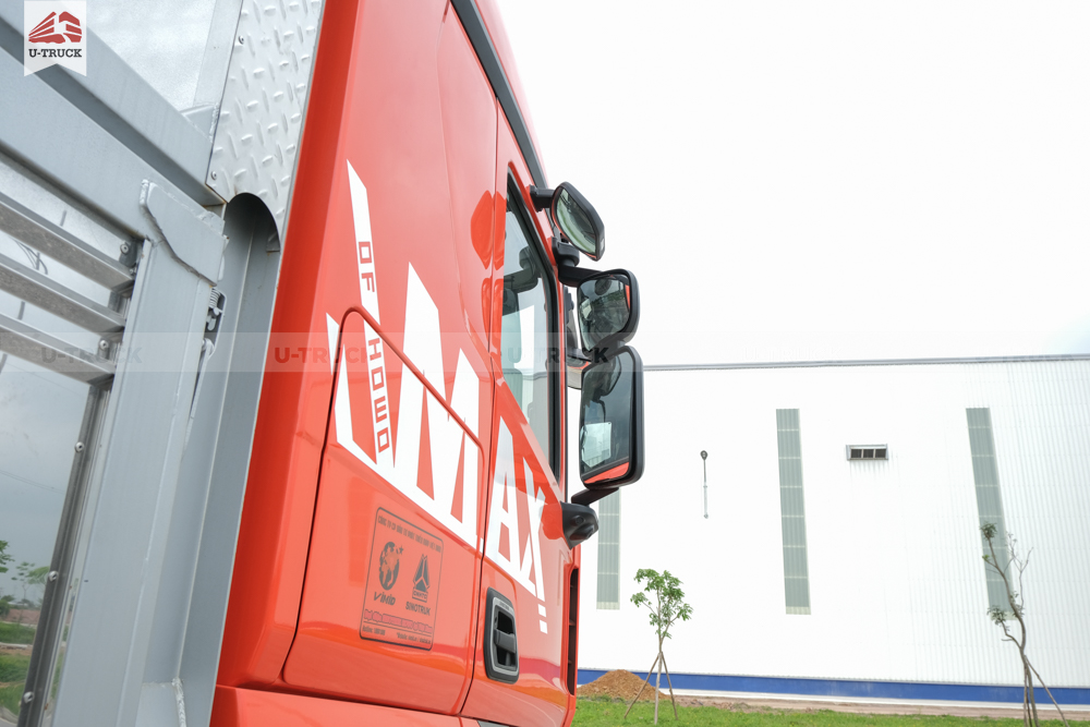 Howo MAX 350 8×4 Cargo Truck – Tarpaulin Frame 9.7M