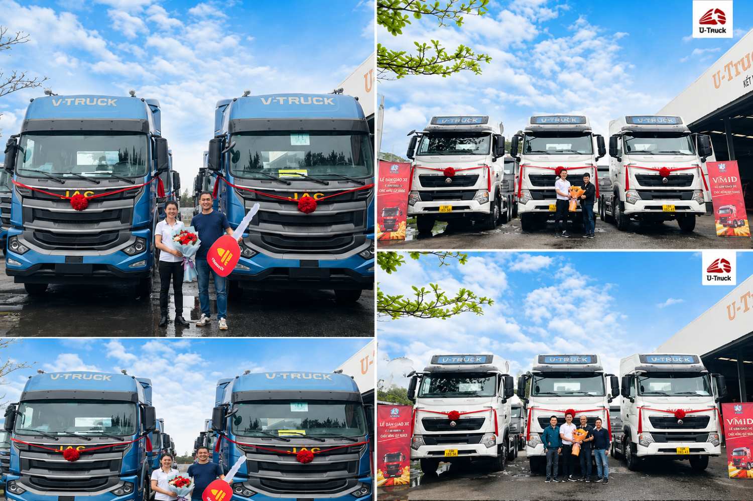 U-TRUCK Hải Phòng bàn giao xe