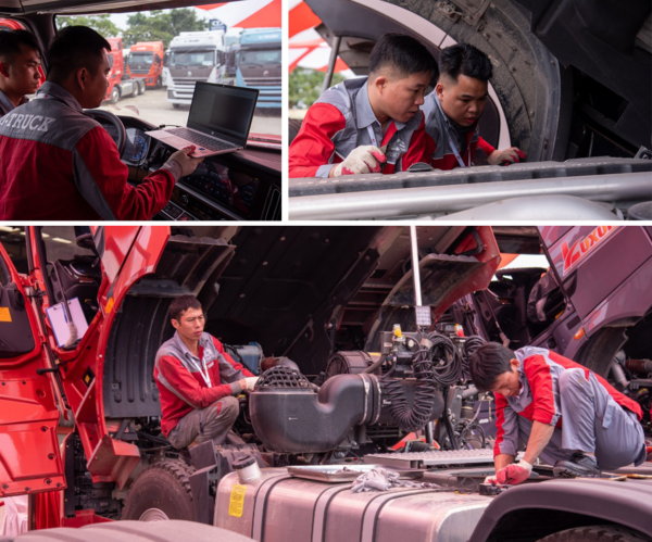 utruck dịch vụ sữa chữa
