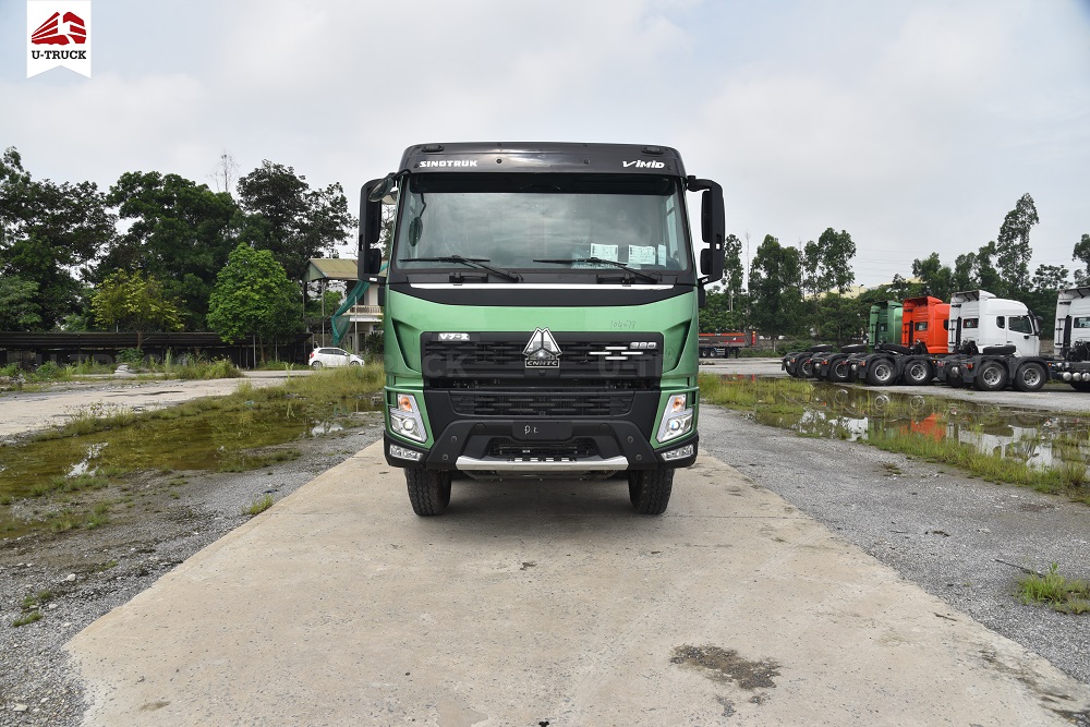 Howo V7-X 380HP 8×4 Dump Truck – U-Shape Dump Box