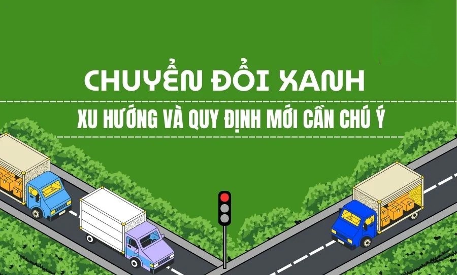 Chuyển đổi xanh trong ngành vận tải – Quy định mới, tương lai và những trang bị cần thiết