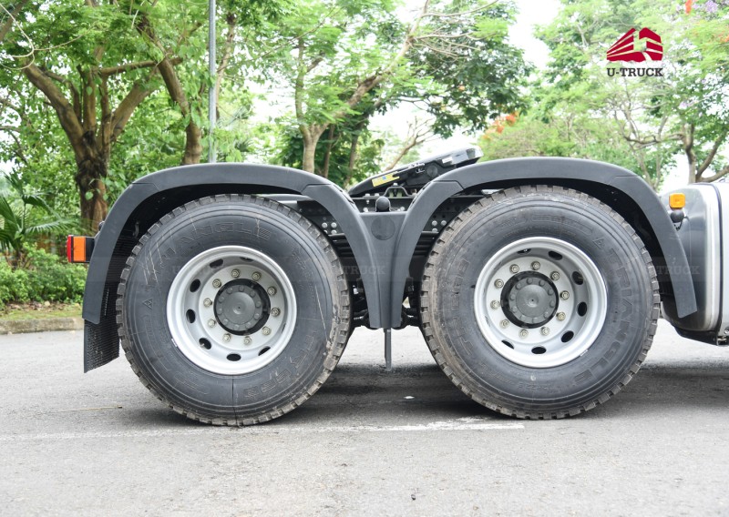 Howo V7-X 440HP Tractor – Single Reduction Rear Axle