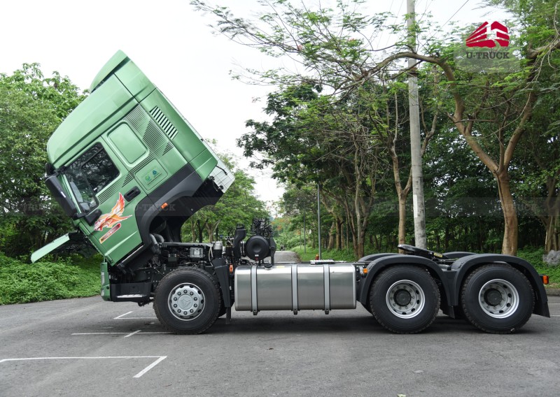 Howo V7-X 440HP Tractor – Single Reduction Rear Axle