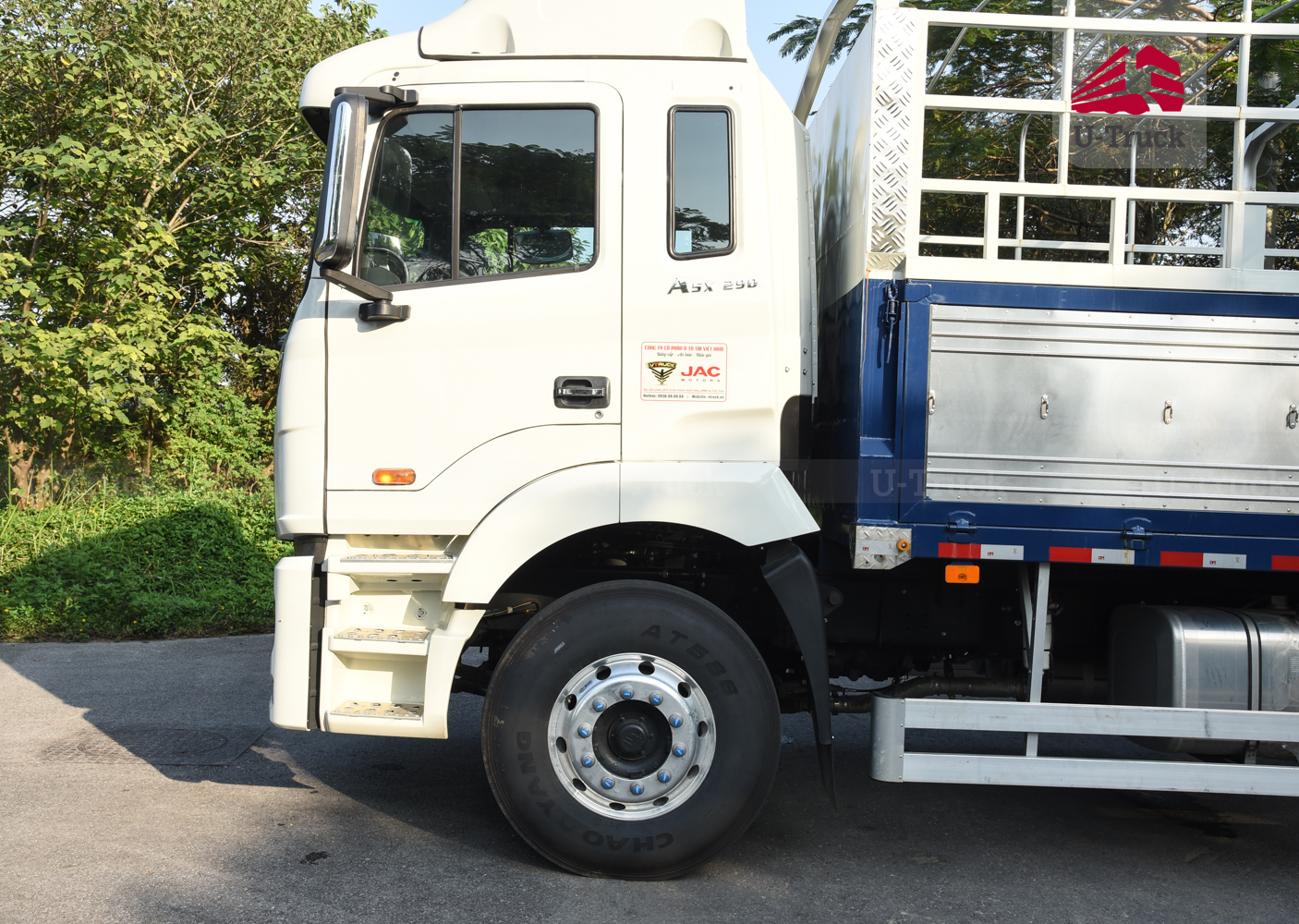 JAC A5 6×4 Cargo Truck – Tarpaulin Frame 9.9M (Imported)