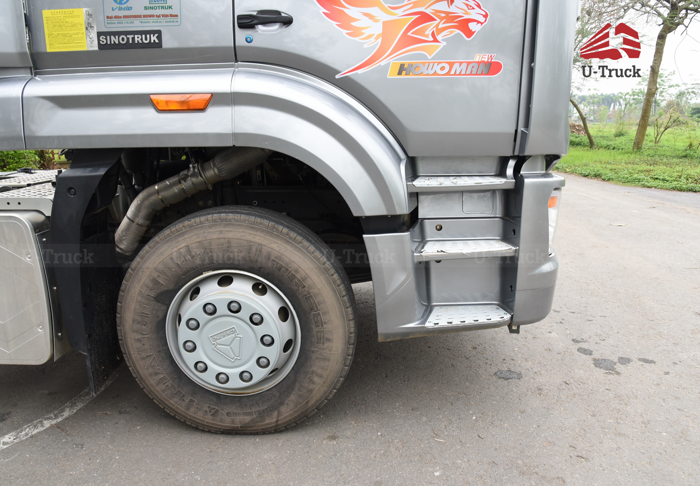 HOWO NX 440HP TRACTOR- Single Reduction Rear Axle