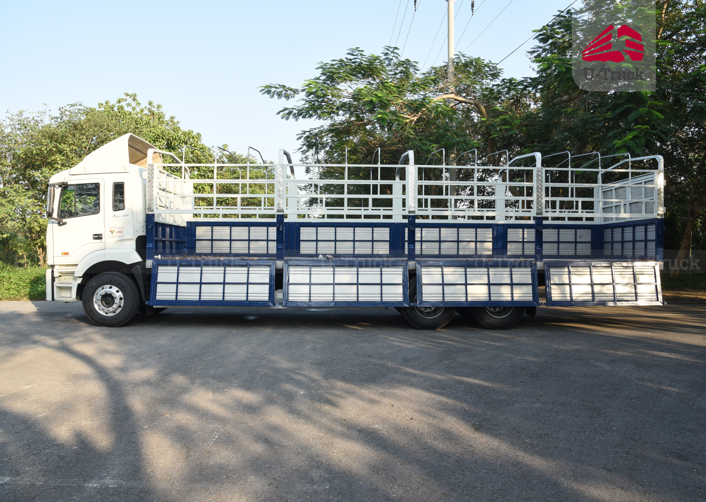 JAC A5 6×4 Cargo Truck – Tarpaulin Frame 9.9M (Imported)