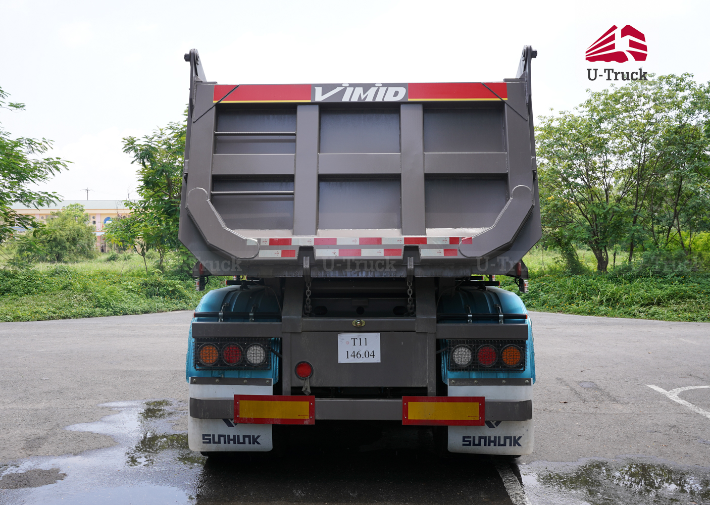 SUNHUNK U-Shape Dump Semi-Trailer – 27.8 Tons