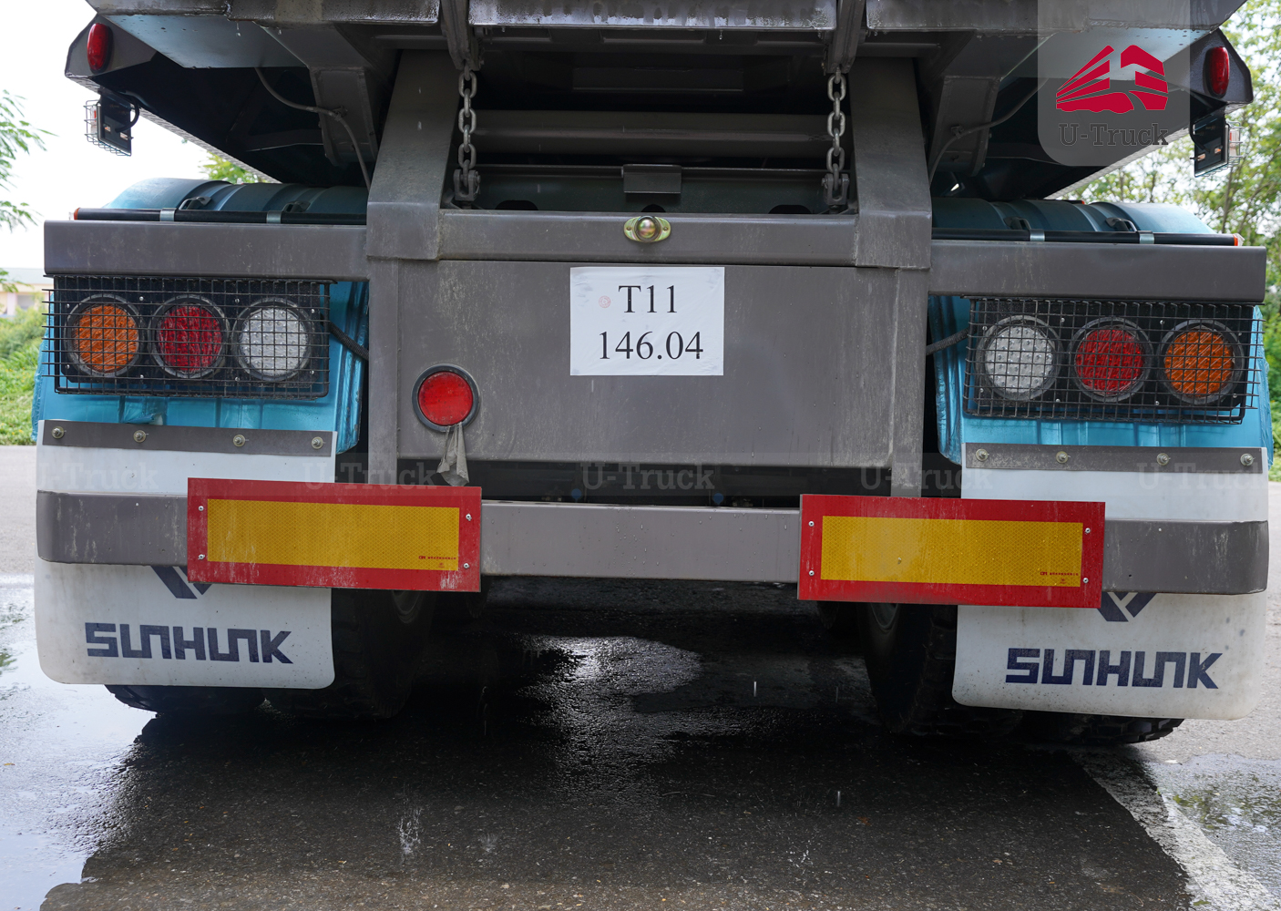 SUNHUNK U-Shape Dump Semi-Trailer – 27.8 Tons