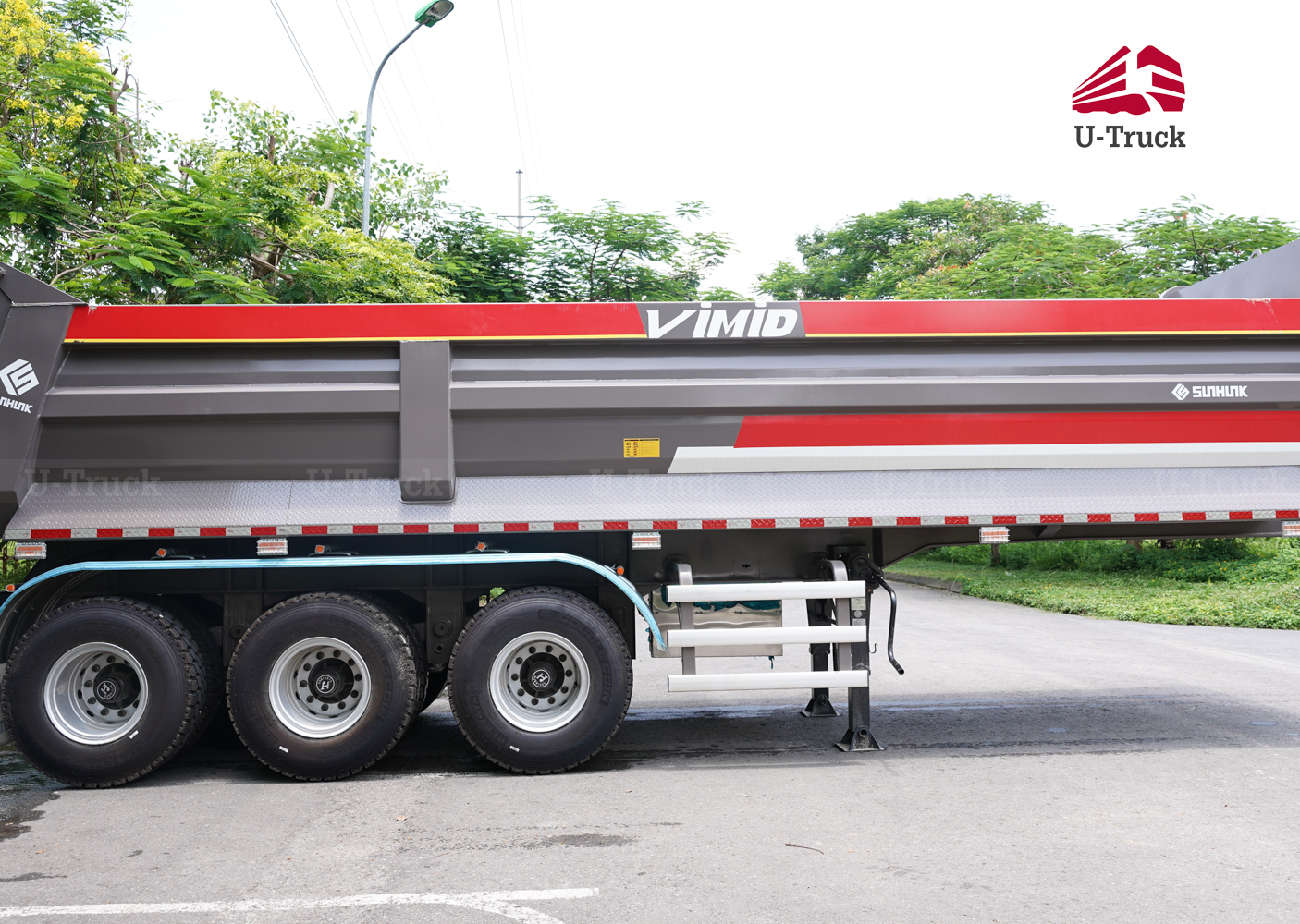 SUNHUNK U-Shape Dump Semi-Trailer – 27.8 Tons