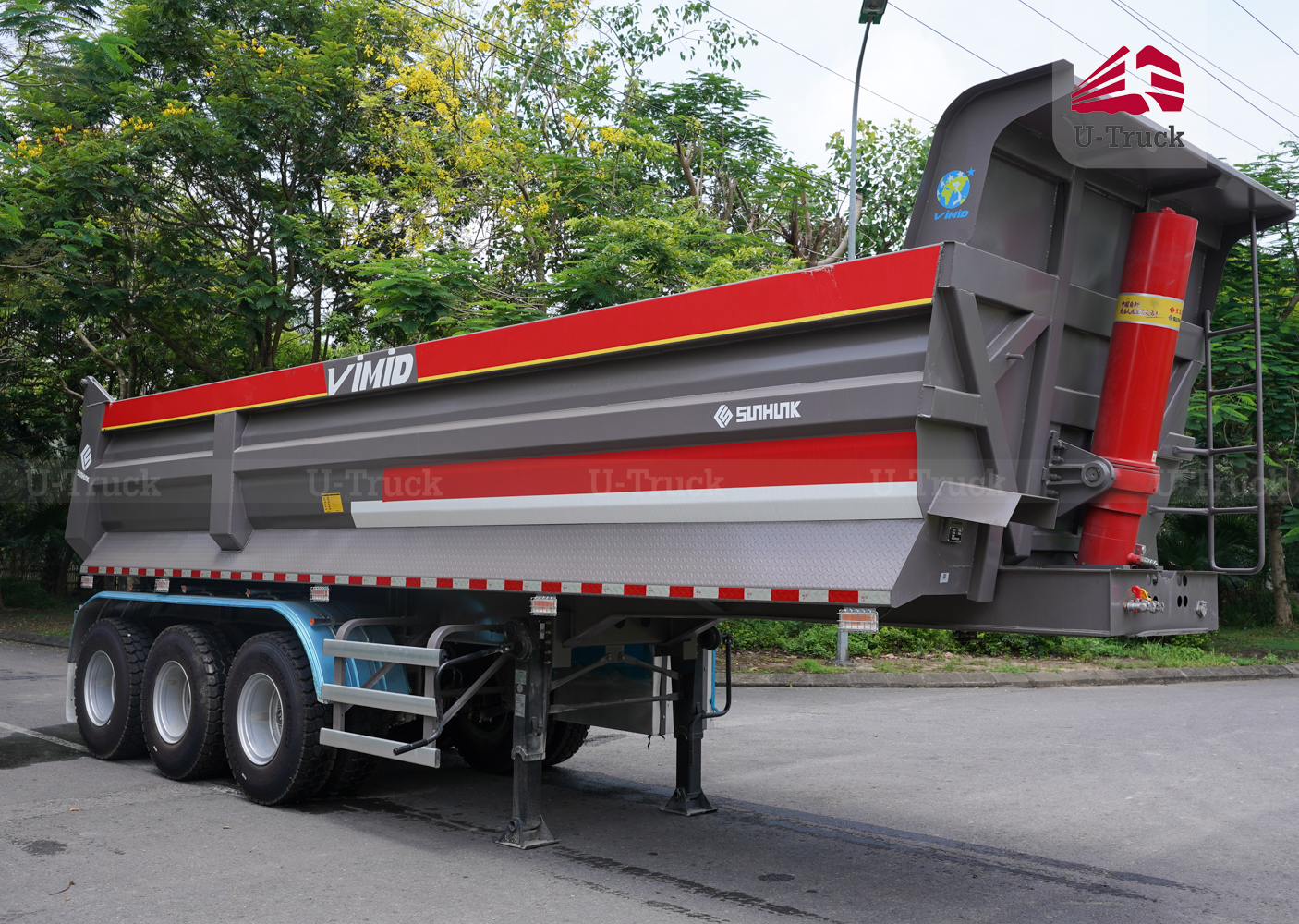 SUNHUNK U-Shape Dump Semi-Trailer – 27.8 Tons