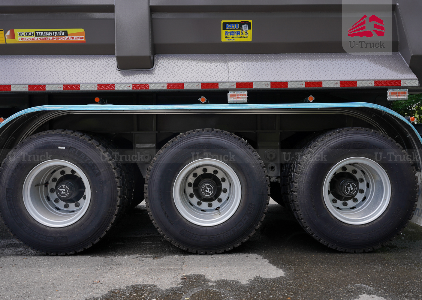 SUNHUNK U-Shape Dump Semi-Trailer – 27.8 Tons