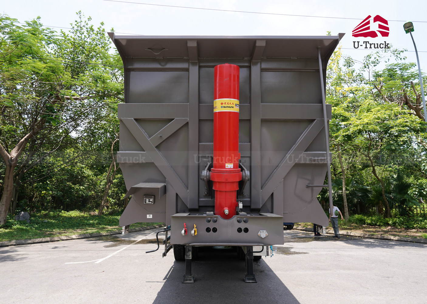 SUNHUNK U-Shape Dump Semi-Trailer – 27.8 Tons