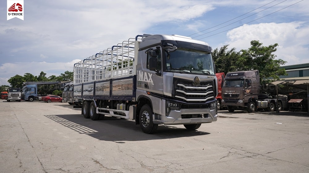 Howo MAX 280 6×2 Cargo Truck-Tarpaulin Frame 9.9M (New)