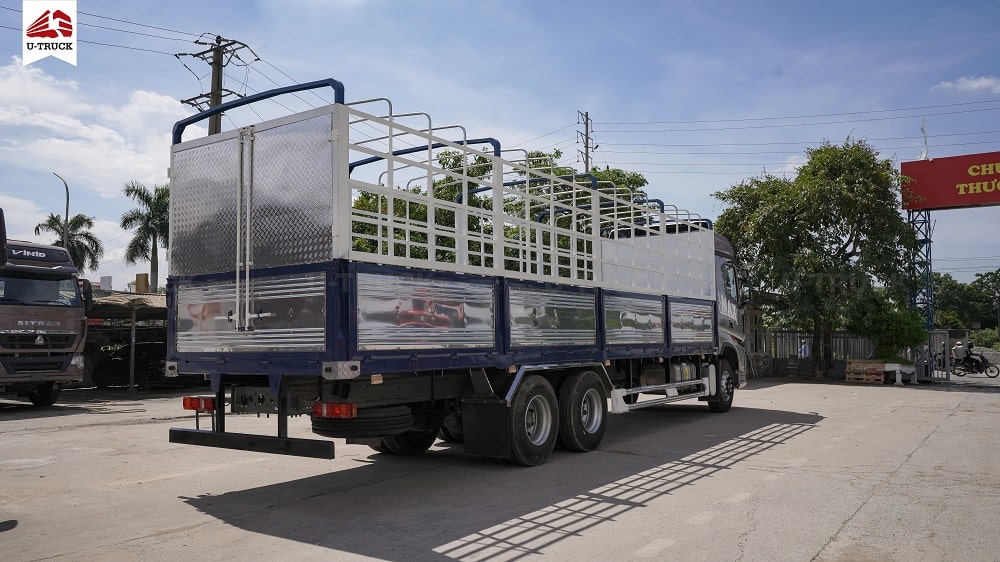 Howo MAX 280 6×2 Cargo Truck-Tarpaulin Frame 9.9M (New)