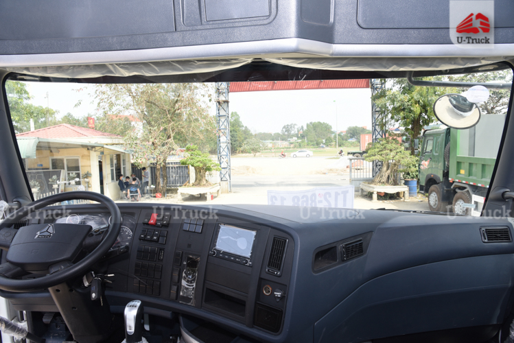 Howo T7H 440HP Tractor – Single Reduction Rear Axle