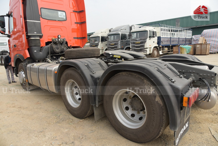 Howo T7H 440HP Tractor – Single Reduction Rear Axle