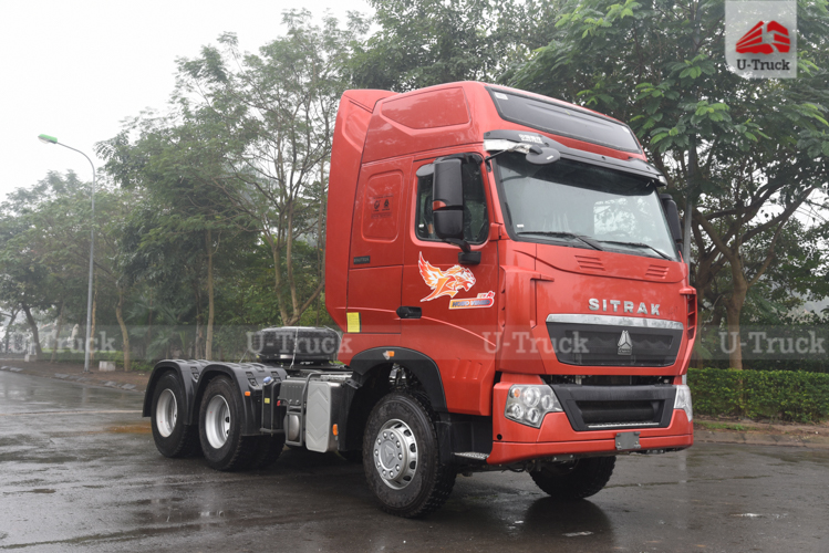 Howo T7H 440HP Tractor – Single Reduction Rear Axle