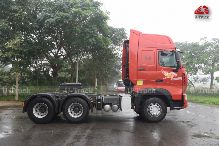 Howo T7H 440HP Tractor – Single Reduction Rear Axle
