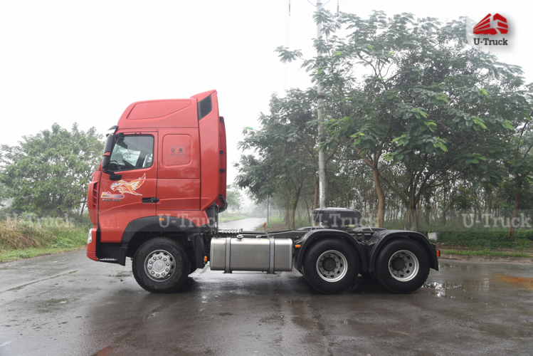 Howo T7H 440HP Tractor – Single Reduction Rear Axle