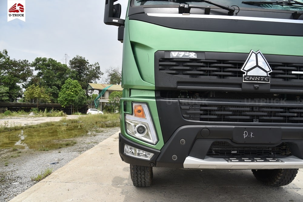 Howo V7-X 380HP 8×4 Dump Truck – U-Shape Dump Box