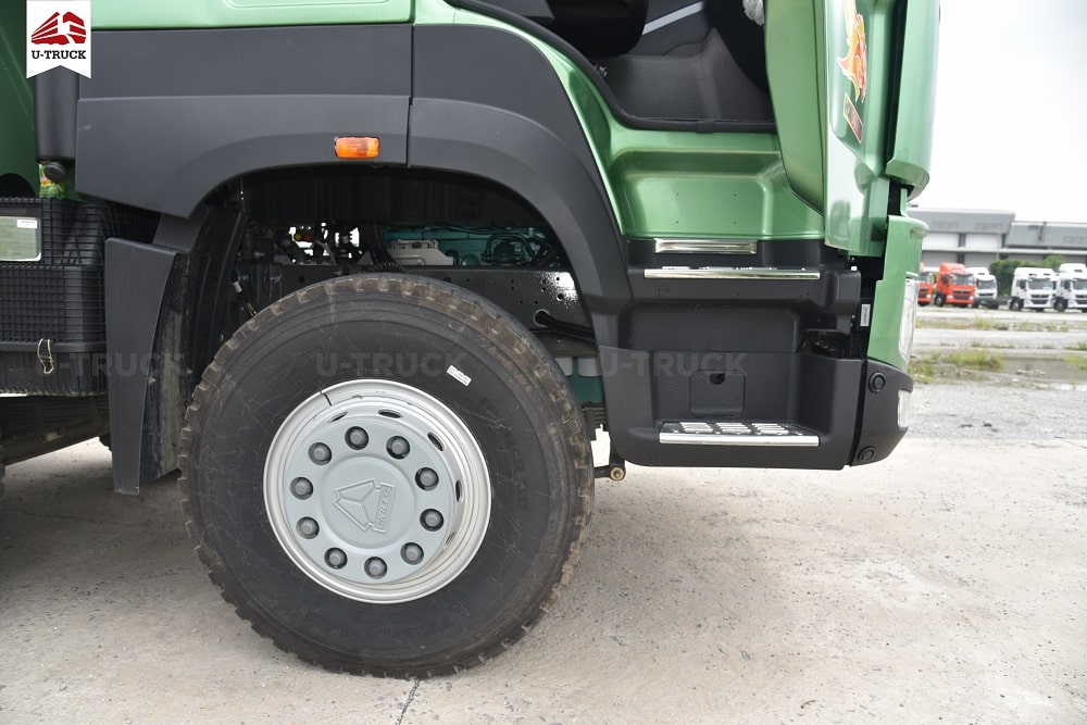 Howo V7-X 380HP 8×4 Dump Truck – U-Shape Dump Box