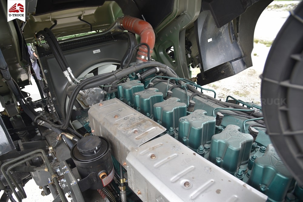 Howo V7-X 380HP 8×4 Dump Truck – U-Shape Dump Box