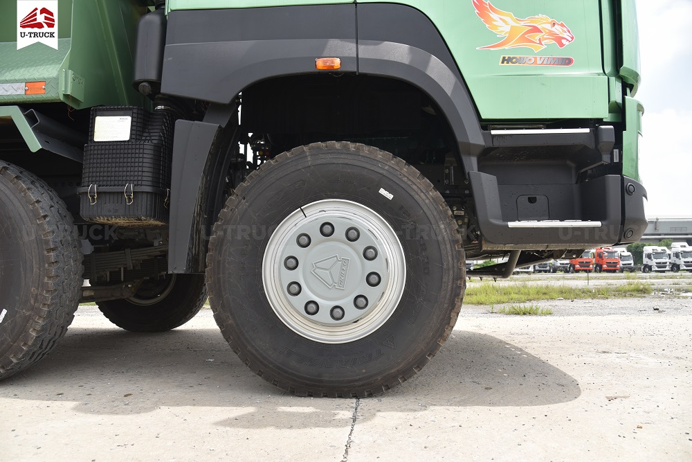 Howo V7-X 380HP 8×4 Dump Truck – U-Shape Dump Box