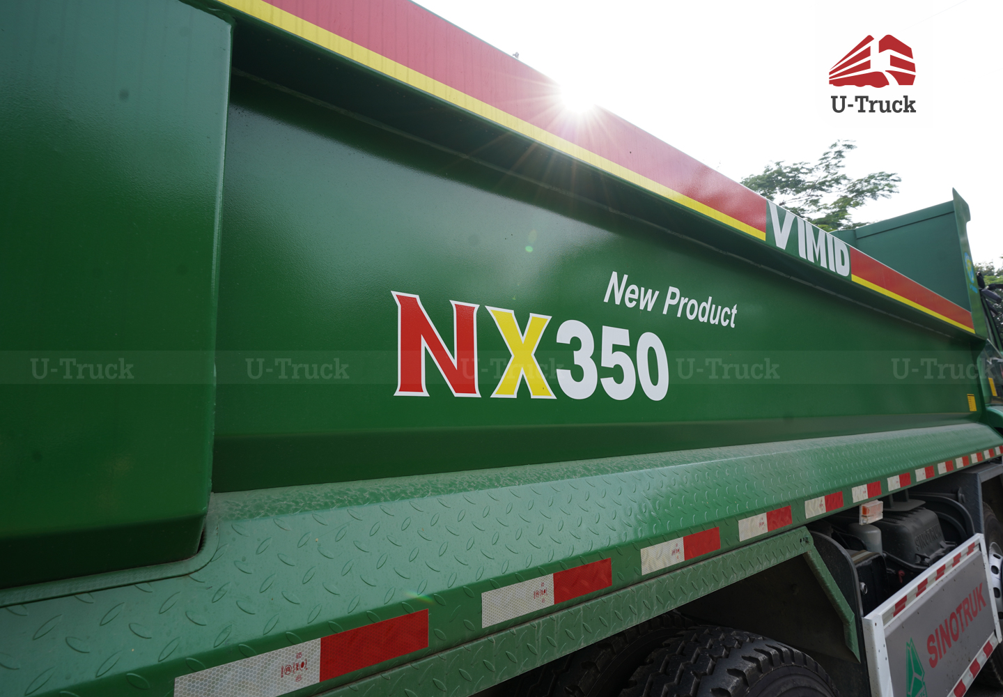 Howo NX 350HP 8×4 Dump Truck – U-Shape Dump Box