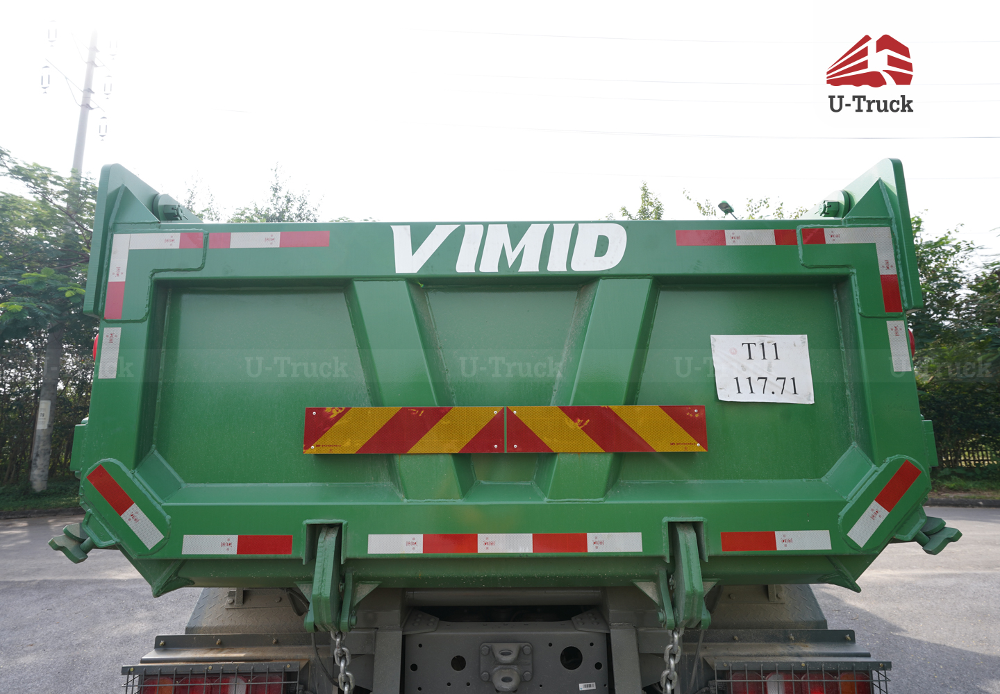 Howo NX 350HP 8×4 Dump Truck – U-Shape Dump Box