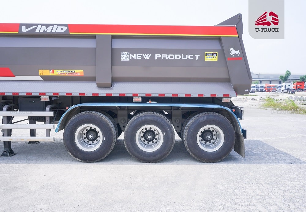 SUNHUNK Cast Dump Semi-Trailer 8460KG – HCTM 202-5 – 12.00R20