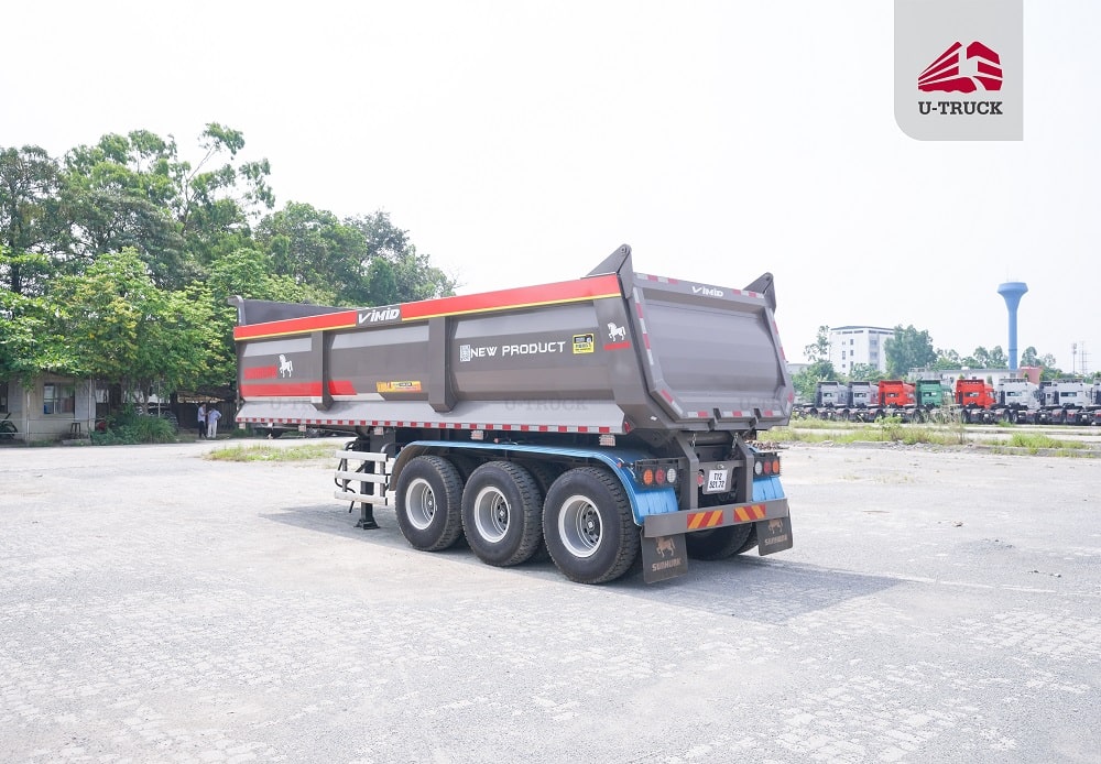 SUNHUNK Cast Dump Semi-Trailer 8460KG – HCTM 202-5 – 12.00R20
