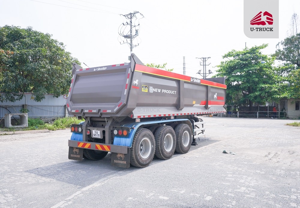 SUNHUNK Cast Dump Semi-Trailer 8460KG – HCTM 202-5 – 12.00R20