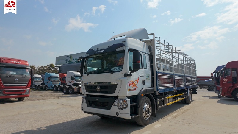 HOWO TX 240 4×2 Cargo Truck with 9.9m Tarpaulin Body