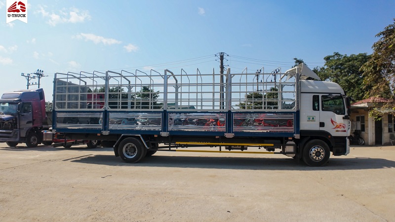 HOWO TX 240 4×2 Cargo Truck with 9.9m Tarpaulin Body