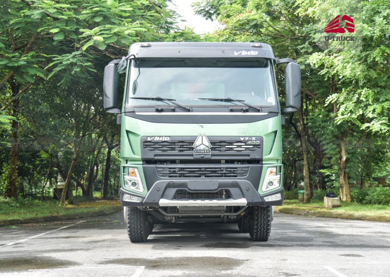Howo V7-X 400HP 8×4 Dump Truck – U-Shape Dump Box