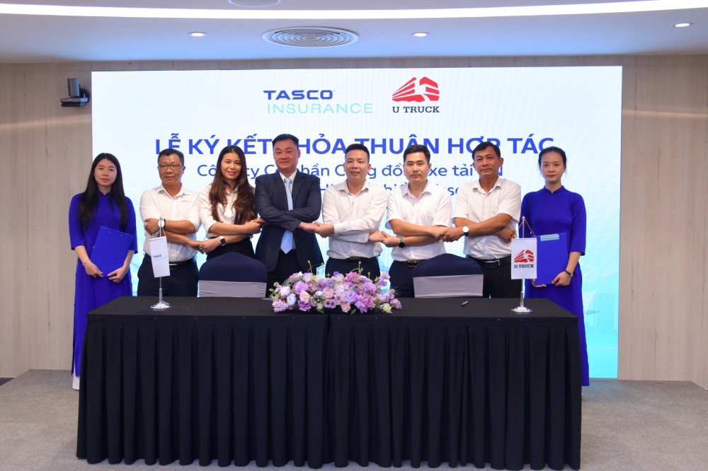 Strategic Partnership Signing Ceremony between TASCO Insurance and U-TRUCK: Elevating the Insurance Experience for Vietnam’s Transport Community