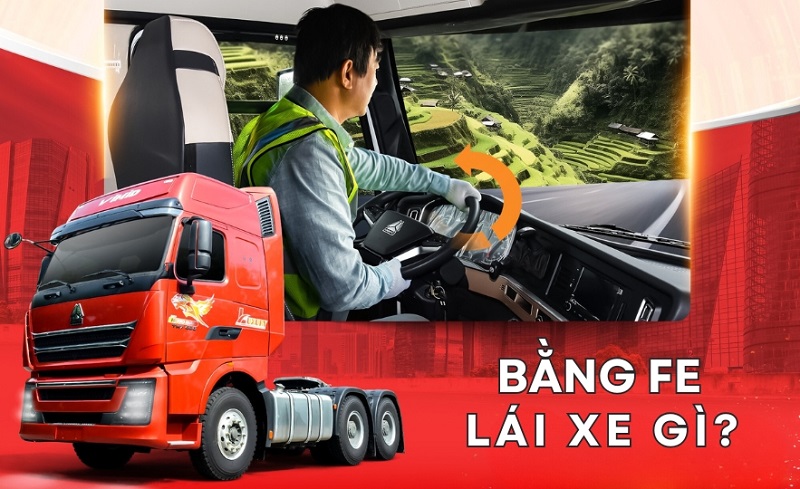 Bằng lái xe hạng FE chạy được xe gì? Điều kiện để nâng hạng?