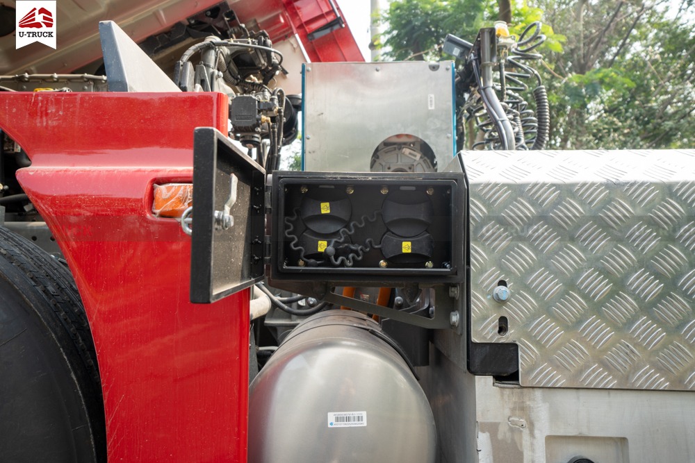 SITRAK G7X EV Electric Tractor – Single Reduction Rear Axle