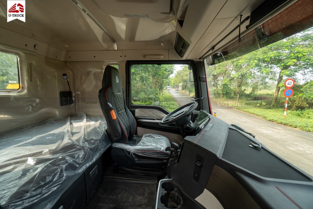 SITRAK G7X EV Electric Tractor – Single Reduction Rear Axle
