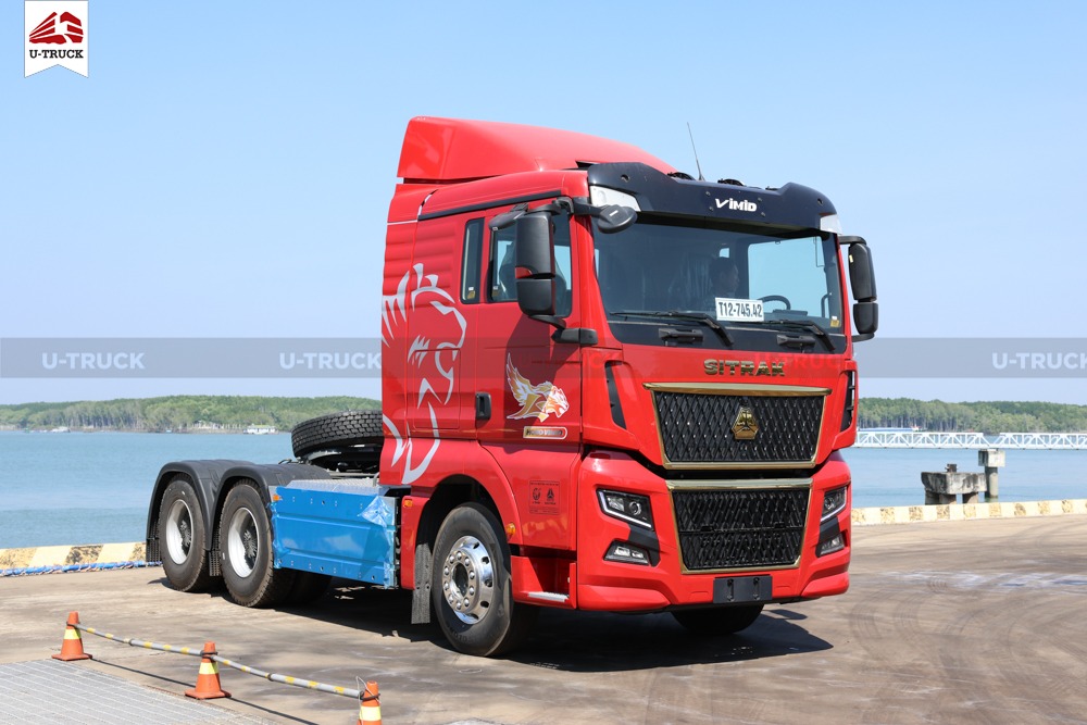 SITRAK G7X EV Electric Tractor – Single Reduction Rear Axle