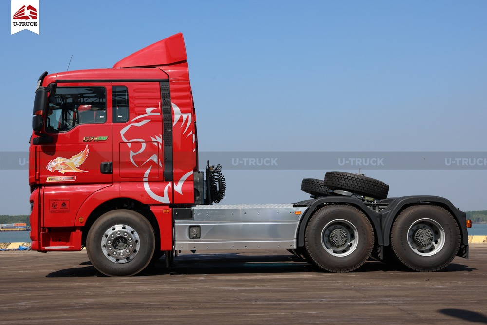 SITRAK G7X EV Electric Tractor – Single Reduction Rear Axle