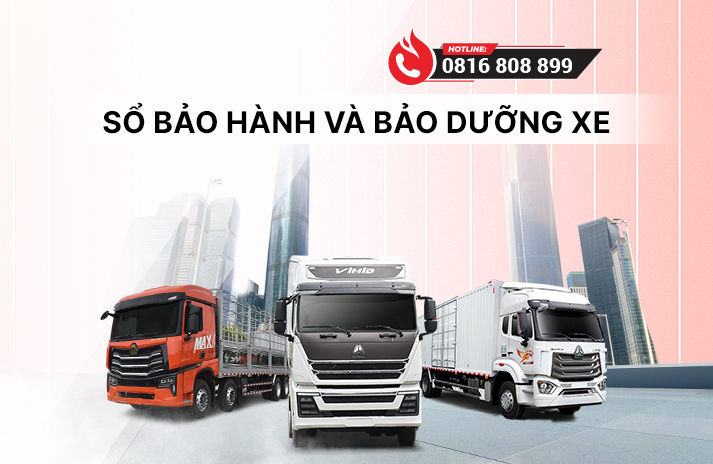 sổ bảo hành bảo dưỡng xe
