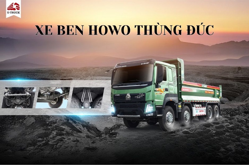 Xe ben HOWO thùng đúc – Lựa chọn tối ưu cho mọi công trình