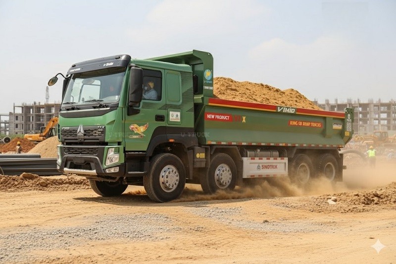 Xe tải chở cát nên mua xe nào? Giá bao nhiêu hiện nay?