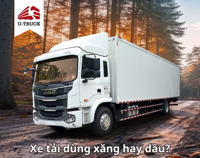 Xe tải dùng xăng hay dầu? Công thức tính tiêu hao nhiên liệu xe tải