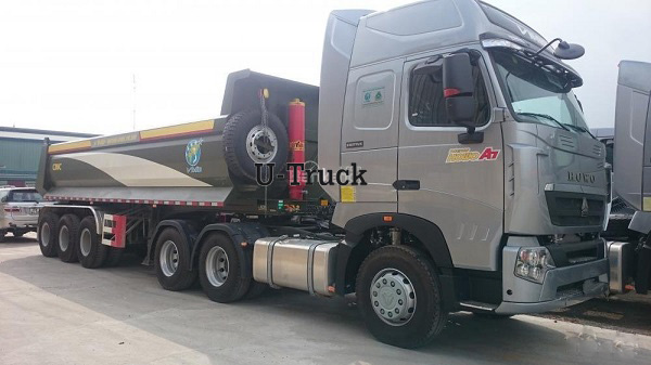 Review xe tải HOWO 6 chân – Dòng xe đầu kéo mạnh mẽ