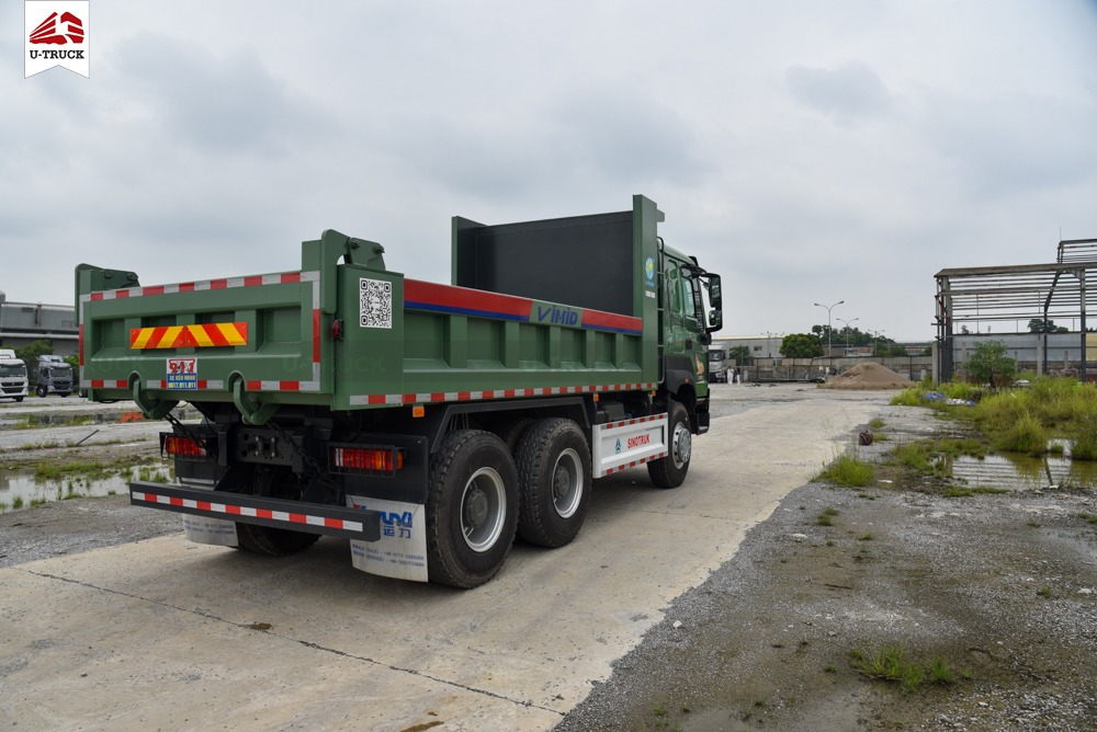 Howo V7-X 380HP 6×4 Dump Truck – Square-Shape Dump Box
